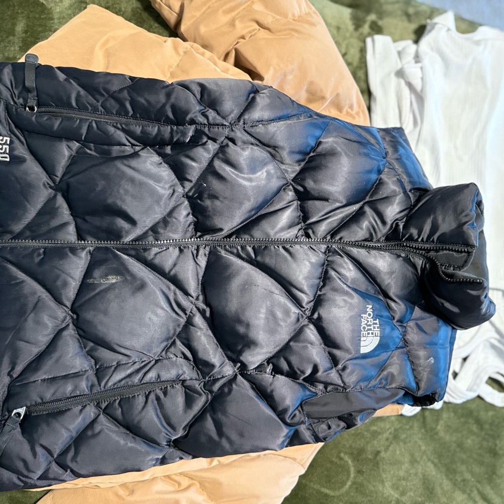 The North Face Black Quilted Jacket